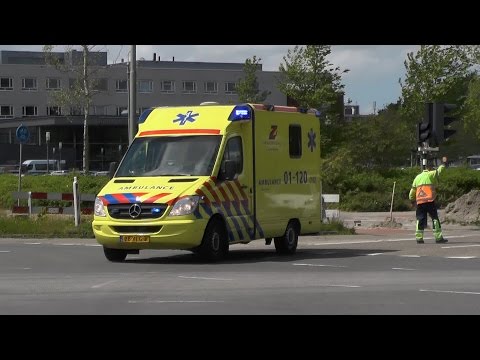 Spoedoverplaatsing, Amstra Ambulance 01-120 Groningen-Stad vanaf MCL naar het UMCG