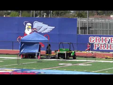 FSG 4x100m vs Fountain Valley & Newport Harbor 3-29-17 - Los Alamitos Girls