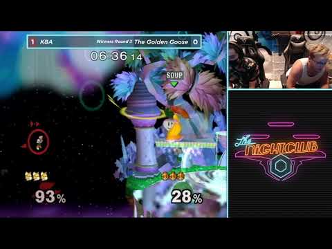 The Nightclub S1E3: K8A (Fox) vs The Golden Goose (Peach) - WR3 SSBM