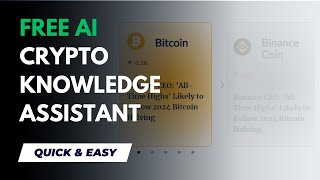 FREE AI Crypto Knowledge Assistant - COINFEEDS