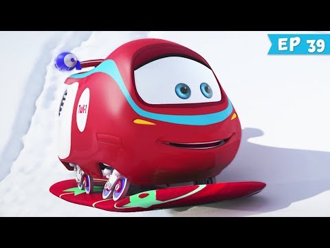 Trenulețele 🚂 O faptă bună - Desene animate cu zapada (ep. 39) | HeyKids