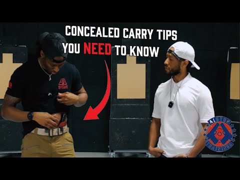 Concealed Carry Tips You NEED To Know!