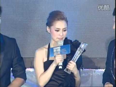 2011.07.15《2011年優酷影視盛典》@「港台地區最佳男女演員獎」吳奇隆&鍾欣桐