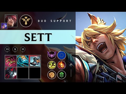 Sett Support vs Rell - EUW Master Patch 25.23