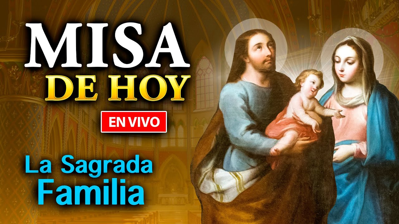 MISA de HOY- Fiesta de La Sagrada Familia - EN VIVO Dom 29 de DIC 2024 | Heraldos El Salvador