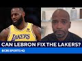 Will LeBron James solve ALL the Lakers' problems? | NBA Champ Rip Hamilton talks LBJ