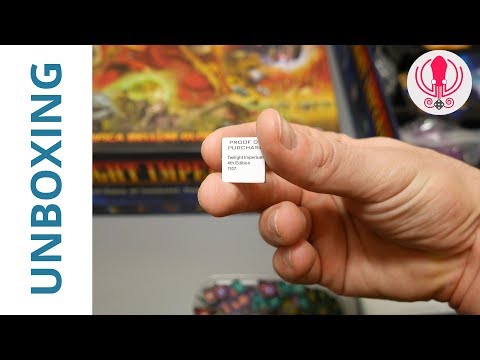 Twilight Imperium 4th Edition   Unboxing   Kraken Board Games