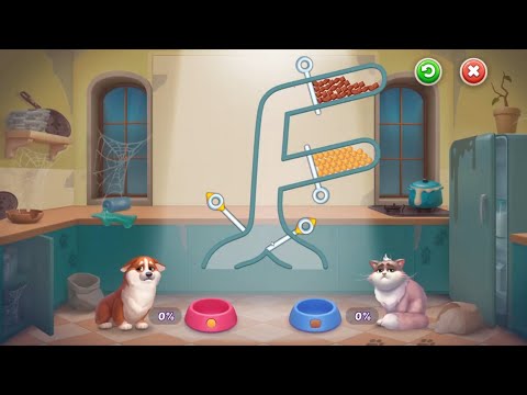 Homescapes Level 2130- 23 Moves - No Boosters