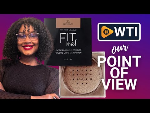 Maybelline Fit Me Loose Setting Powder - WTI product video review