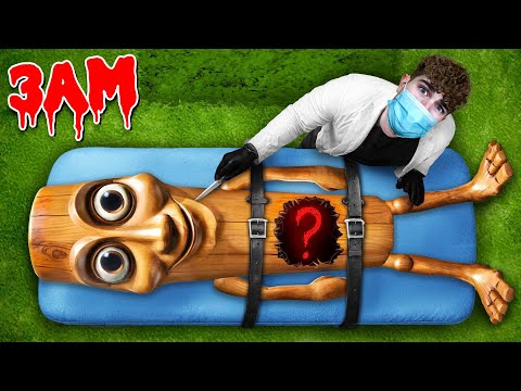 (WHAT'S INSIDE?) CUTTING OPEN TUNG TUNG TUNG SAHUR at 3AM!!