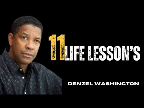 Denzel Washington’s Life-Changing Speech | 11 Powerful Lessons for Success & Motivation