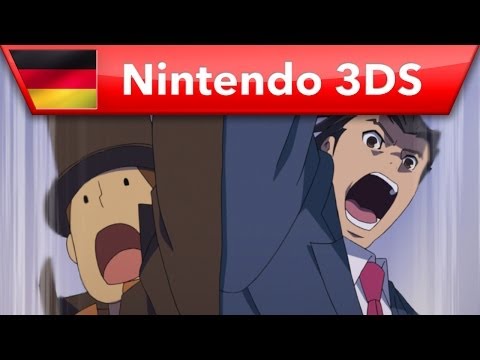 Professor Layton vs. Phoenix Wright: Ace Attorney - Launch-Trailer (Nintendo 3DS)