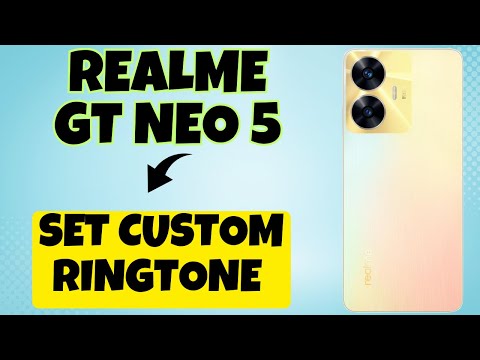 Realme GT Neo 5 How to Set Custom Ringtone || Custom Ringtone settings || How to use Custom Ringtone
