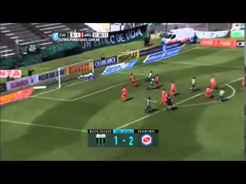Chicago 1 vs Argentinos 2 - Los Goles!!! Fecha 24 Primera Division 2015