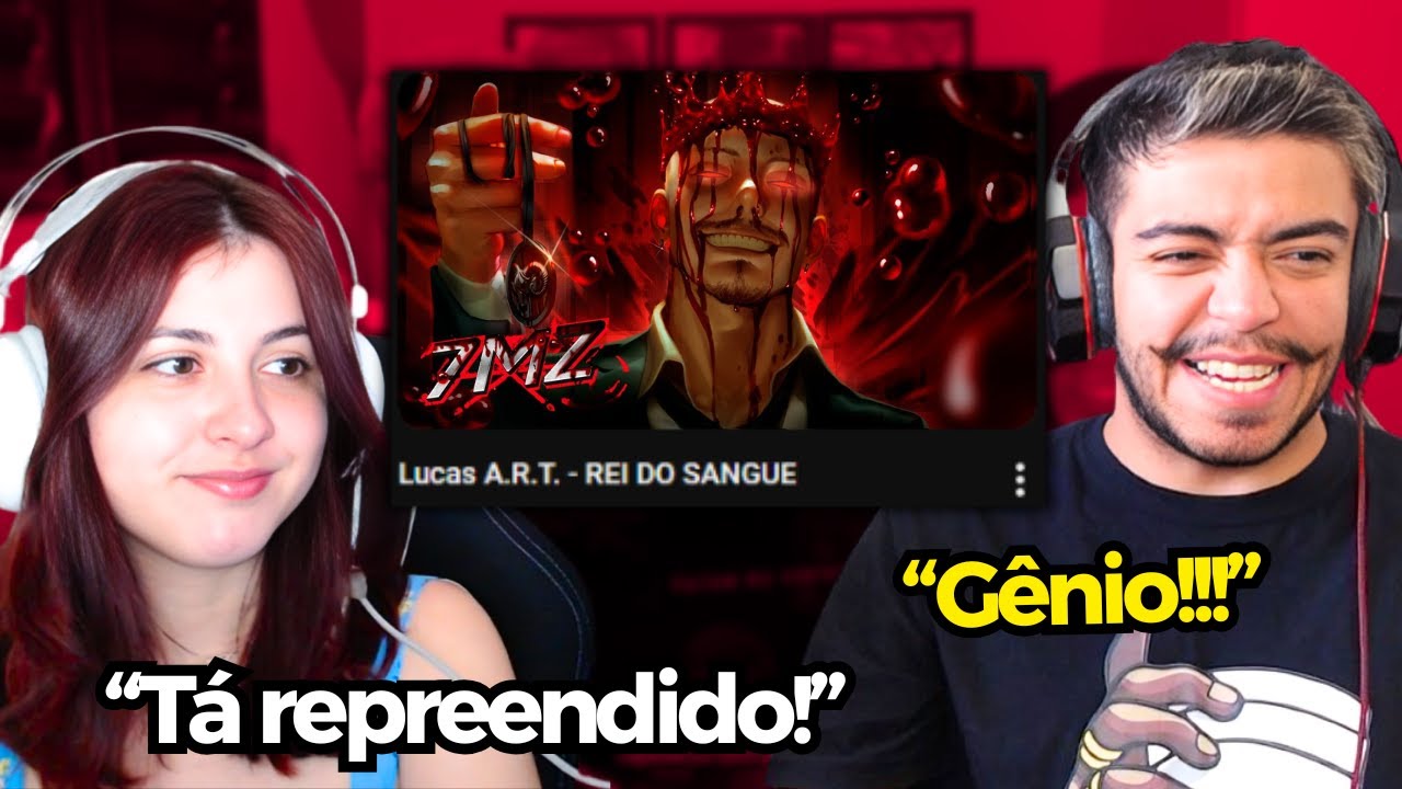 7 Minutoz - Lucas A.R.T. - REI DO SANGUE | REACT