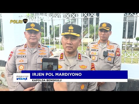 KAPOLDA BENGKULU PASTIKAN UNJUK RASA DI DPRD BERLANGSUNG KONDUSIF