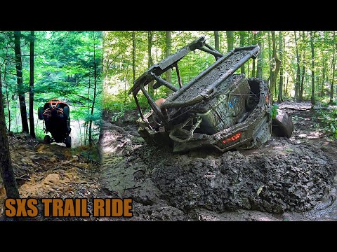 Summer SXS Trail Ride - Stucks, Rolls and More! RZR XP 1000, Turbo, 900S + Maverick Sport XMR - UTV