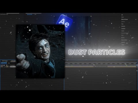 DUST PARTICLES | After Effects Tutorial