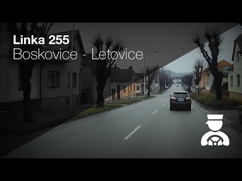 Linka 255: Boskovice - Letovice (zrychlené video)