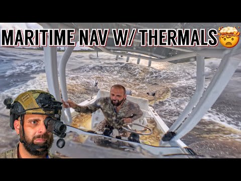 Thermal Night Vision Marine Navigation | Armasight Monocular Extreme Testing \u0026 Review