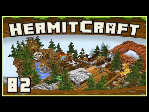 HermitCraft 4 - Minecraft: Completing The Base's Upper Level Design!