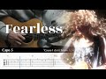Fearless - Taylor Swift | Fingerstyle Guitar TAB + Chords Tutorial