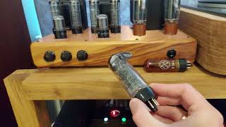 Video thumbnail for Telefunken Black Diamond EL34 tube review and comaprison to RFT EL34, JJ E34L by Vintage Audio Corner