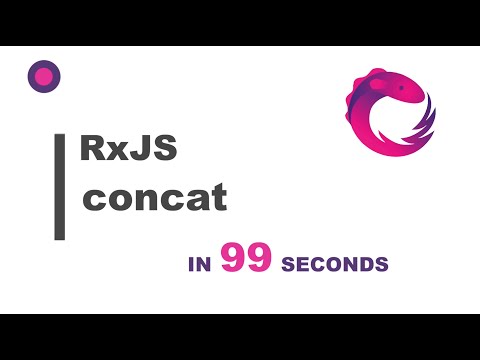 RxJS - concat() Function in 99 Seconds