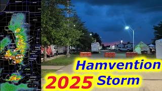 Dayton Hamvention Severe Thunder Storm 2025