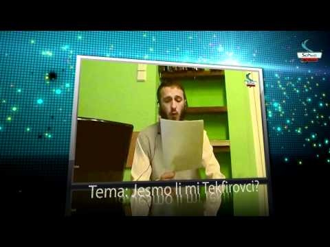 STUDIO-SAHWA - Idriz Bilibani  "Jesmo li mi tekfirovci?"