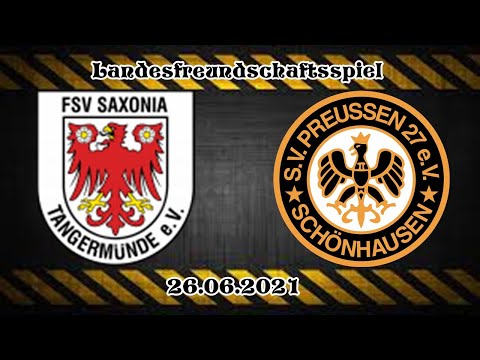 FSV Saxonia Tangermünde - SV Preussen 27 Schönhausen