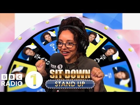 "He's got a lovely physique that one!" JADE plays Sit Down Stand Up.