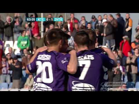 Varga Róbert gólja a KTE-Phoenix Mecano - DVTK mérkőzésen