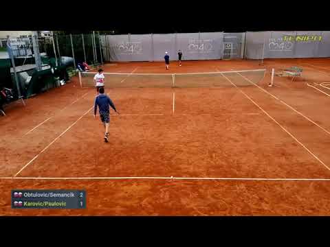 Obtulovic/Semancik - Karovic/Paulovic (QF)
