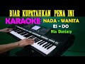 HANCUR HATIKU Nia Daniaty KARAOKE Nada Wanita Lagu Nostalgia
