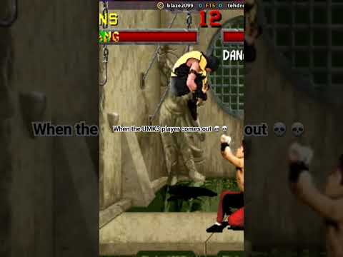 when the UMK3 player comes out in mk2 v2 #fightcade #umk3
