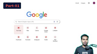How to Create Google Homepage Using HTML and CSS - Part-01 Create google home page navbar