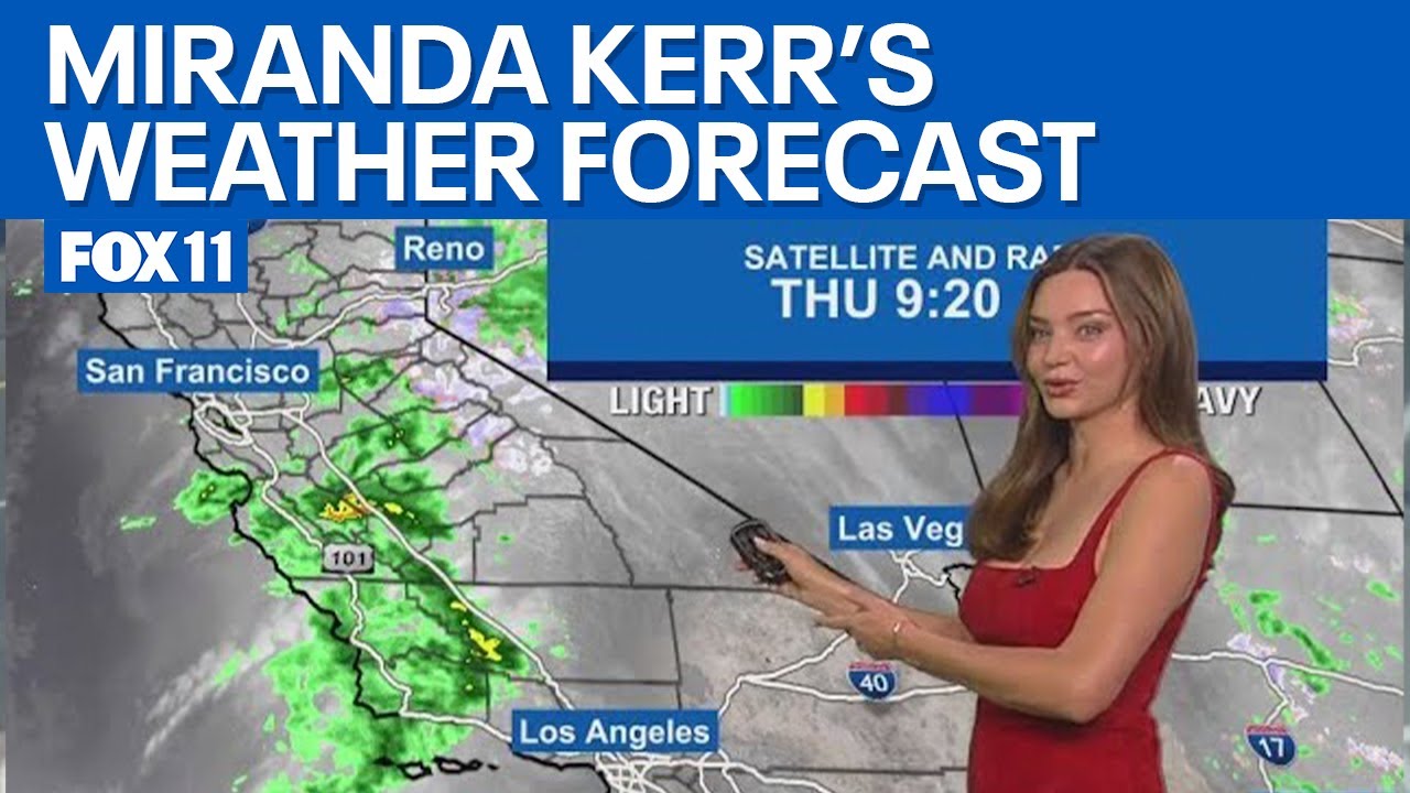 Miranda Kerr's weather forecast  | FOX 11 LA