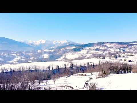 Garfagnana sotto la neve - DRONE