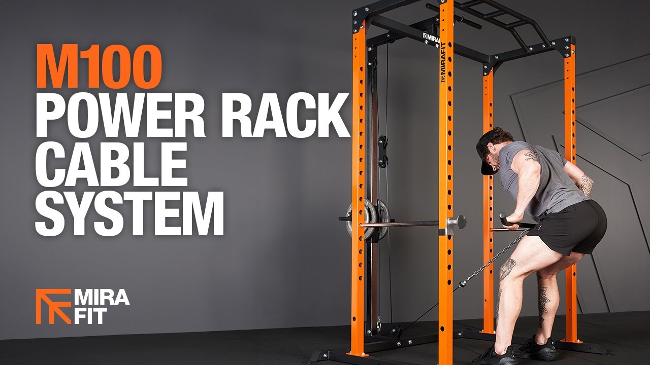 Power Rack with Cable Pulley System | Mirafit