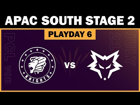 Knights vs. Dire Wolves｜2022亞太南方聯賽 第二階段 例行賽第六天