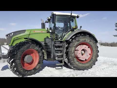 161 - 2021 Fendt 1038 Vario Tractor