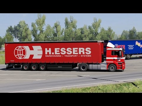 ETS 2 1.27 MAN TGS E6  Le Mans - Paris