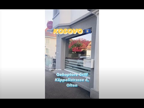 Albânia 🇦🇱… não, espere Kosovo 🇽🇰 Qebaptore Grill, Käppelistrasse 6, Olten