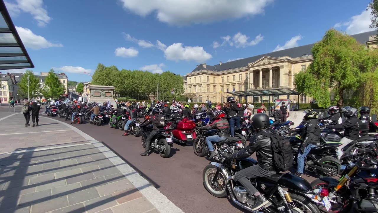 Rouen : les motards contre la ZFE