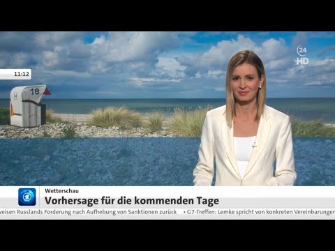 Tagesschau24 Wetter nach dem Motto doppelt hält besser (27.05.2022)