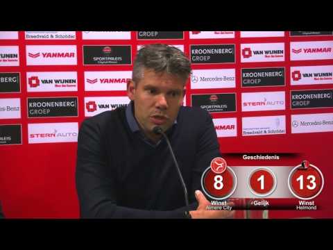 Persconferentie 20 nov 2015 AlmereCity FC - HelmondSport