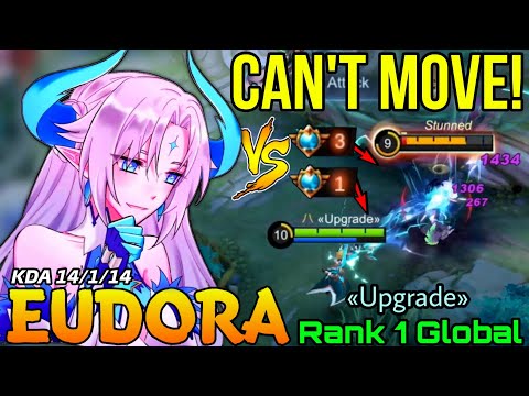 SUPREME VS SUPREME! Eudora 14 Kills & Assists! - Top 1 Global Eudora by «Upgrade» - Mobile Legends