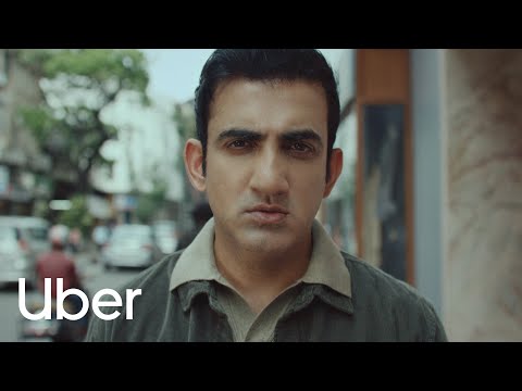 Mast ride. Mast mood. | Ft. Gautam Gambhir & R Ashwin | Uber Auto | Uber Bike