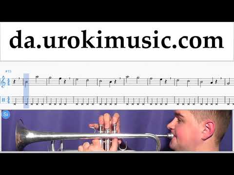 Lær At Spille Trompet Major Lazer & DJ Snake - Lean On Uddannelse Metode Del 1 øvelser um-i246